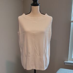 Dressbarn Classic White Tank Top